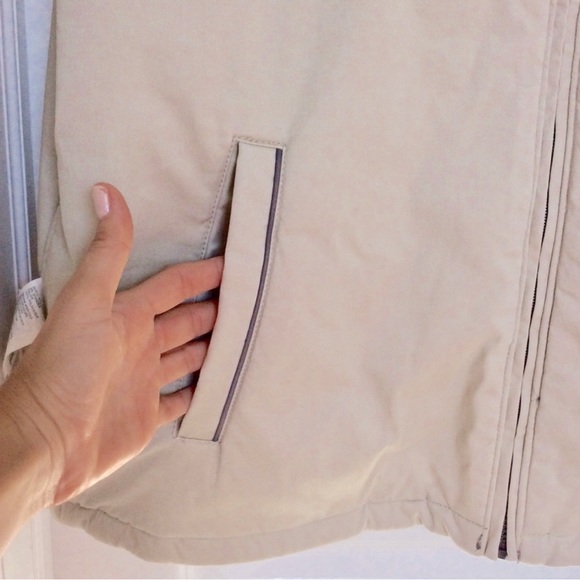 Tommy Bahama Top Sail Reversible Cotton Vest Grey and Tan Men’s XL - Picture 6 of 14